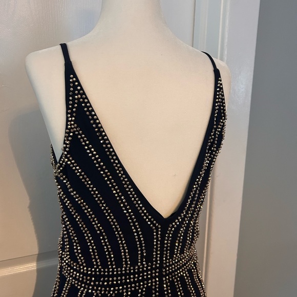 Melanie Lynn Beaded Party Gown - Picture 4 of 4